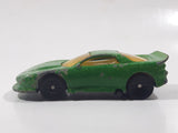 1996 McDonald's Hot Wheels Krackle Series '93 Chevrolet Camaro Green Die Cast Toy Car Vehicle