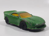 1996 McDonald's Hot Wheels Krackle Series '93 Chevrolet Camaro Green Die Cast Toy Car Vehicle