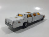 Vintage Majorette No. 339 Limousine White with Opening Doors and Sunroof 1/58 Scale Made in France