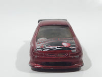 2003 Hot Wheels Carbonated Cruisers Holden SS Commodore VT Metallic Dark Red Die Cast Toy Car Vehicle