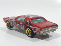 2003 Hot Wheels HW Anime '68 Mercury Cougar Quyen Dark Orange Red Die Cast Toy Muscle Car Vehicle