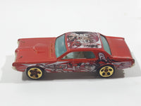 2003 Hot Wheels HW Anime '68 Mercury Cougar Quyen Dark Orange Red Die Cast Toy Muscle Car Vehicle