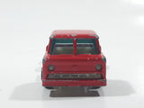 Vintage Yatming Ford F600 Cabover Semi Truck Tractor Rig Red Die Cast Toy Car Vehicle