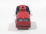 Vintage Yatming Ford F600 Cabover Semi Truck Tractor Rig Red Die Cast Toy Car Vehicle