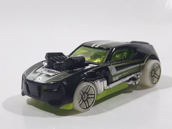 2016 Hot Wheels HW Glow Wheels Twinduction Black Die Cast Toy Car Vehicle