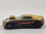 2012 Hot Wheels HW Code Cars Twinduction Gold Die Cast Toy Car Vehicle