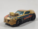 2012 Hot Wheels HW Code Cars Twinduction Gold Die Cast Toy Car Vehicle