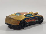 2012 Hot Wheels HW Code Cars Twinduction Gold Die Cast Toy Car Vehicle