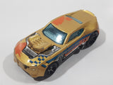 2012 Hot Wheels HW Code Cars Twinduction Gold Die Cast Toy Car Vehicle