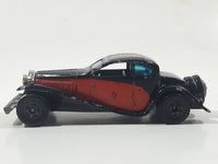 1981 Hot Wheels '37 Bugatti Black Red Die Cast Toy Classic Luxury Car Vehicle