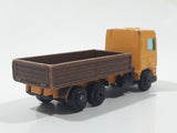 Yatming No. 2300 DAF 95 Truck Yellow and Brown Die Cast Toy Car Vehicle