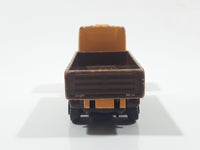 Yatming No. 2300 DAF 95 Truck Yellow and Brown Die Cast Toy Car Vehicle