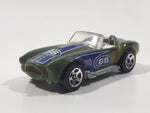 2011 Hot Wheels Color Shifters: Water Revealers Shelby Classic Cobra Convertible Army Green #66 Die Cast Toy Car Vehicle