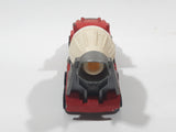 1989 Hot Wheels Peterbilt Cement Mixer Truck Red Die Cast Toy Car Vehicle