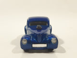 2009 Hot Wheels Custom 41 Willys Coupe Metalflake Blue Die Cast Toy Classic Car Vehicle