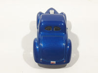 2009 Hot Wheels Custom 41 Willys Coupe Metalflake Blue Die Cast Toy Classic Car Vehicle