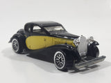 1999 Hot Wheels '37 Bugatti Black Die Cast Toy Classic Luxury Car Vehicle