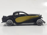 1999 Hot Wheels '37 Bugatti Black Die Cast Toy Classic Luxury Car Vehicle