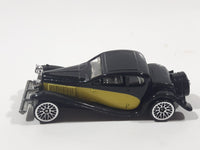 1999 Hot Wheels '37 Bugatti Black Die Cast Toy Classic Luxury Car Vehicle