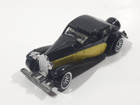 1999 Hot Wheels '37 Bugatti Black Die Cast Toy Classic Luxury Car Vehicle