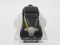 1999 Hot Wheels '37 Bugatti Black Die Cast Toy Classic Luxury Car Vehicle