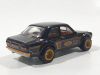 2020 Hot Wheels Car Culture: Door Slammers '70 Ford Escort RS 1600 Metalflake Black Die Cast Toy Car Vehicle