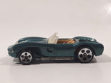 1996 Hot Wheels Ferrari 250 Metallic Metalflake Dark Green Die Cast Toy Car Vehicle