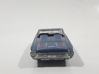 2003 Hot Wheels '63 T-Bird Metalflake Blue Grey Convertible Die Cast Toy Car Vehicle