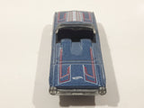 2003 Hot Wheels '63 T-Bird Metalflake Blue Grey Convertible Die Cast Toy Car Vehicle