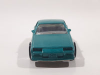 1998 Hot Wheels Camaro Z28 Metalflake Aqua Green Die Cast Toy Car Vehicle