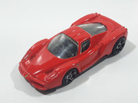 2003 Hot Wheels First Editions Enzo Ferrari Red Die Cast Toy Super Car Vehicle