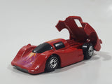 1988 Hot Wheels Ultra Hots Sol-Aire CX-4 Red Die Cast Toy Car Vehicle Opening Rear Hood