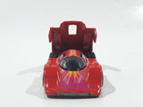 1988 Hot Wheels Ultra Hots Sol-Aire CX-4 Red Die Cast Toy Car Vehicle Opening Rear Hood