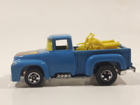 1979 Hot Wheels '56 Hi-Tail Hauler Dark Blue Enamel Ford Pickup Truck Die Cast Toy Car Vehicle - Hong Kong