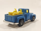 1979 Hot Wheels '56 Hi-Tail Hauler Dark Blue Enamel Ford Pickup Truck Die Cast Toy Car Vehicle - Hong Kong