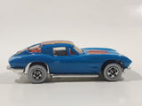 1993 Hot Wheels Corvette Stingray Split Window '63 Blue Die Cast Toy Car Vehicle