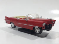 2000 New Ray 1955 Cadillac Eldorado Convertible Red Toy Car Vehicle