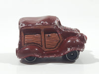 Vintage 1976 WB Wallace Berrie Funky Mobiles Ramblin' Brown Die Cast Toy Car Vehicle Made in Hong Kong