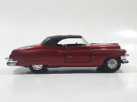 Yatming Road Tough Classic Runners No. 8802 Cadillac Red 1/43 Scale Die Cast Toy Car Vehicle with Opening Doors