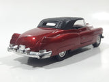 Yatming Road Tough Classic Runners No. 8802 Cadillac Red 1/43 Scale Die Cast Toy Car Vehicle with Opening Doors