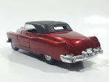 Yatming Road Tough Classic Runners No. 8802 Cadillac Red 1/43 Scale Die Cast Toy Car Vehicle with Opening Doors