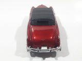 Yatming Road Tough Classic Runners No. 8802 Cadillac Red 1/43 Scale Die Cast Toy Car Vehicle with Opening Doors