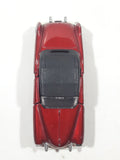 Yatming Road Tough Classic Runners No. 8802 Cadillac Red 1/43 Scale Die Cast Toy Car Vehicle with Opening Doors