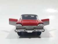 Yatming Road Tough Classic Runners No. 8801 1959 Ford Fairlane 500 Red 1/43 Scale Die Cast Toy Car Vehicle