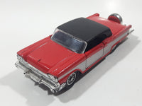 Yatming Road Tough Classic Runners No. 8801 1959 Ford Fairlane 500 Red 1/43 Scale Die Cast Toy Car Vehicle