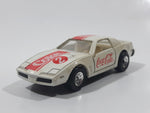 1988 Hartoy Coca Cola Coke Pontiac Firebird White #2 Die Cast Toy Car Vehicle with Opening Doors