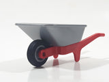 Vintage 1974 Geobra Playmobil Wheel Barrow Toy Figure Accessory