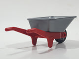 Vintage 1974 Geobra Playmobil Wheel Barrow Toy Figure Accessory