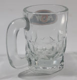 1970s A & W Restaurants Clear Glass 3 1/8" Tall Miniature Glass Mug