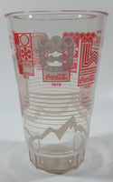 1988 Coca Cola Calgary Winter Olympic Games Proud Sponsor History 5 1/2" Tall Plastic Cup